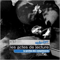 Adhsion + abonnement aux Actes de Lecture