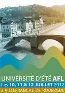 Universit� d'�t� 2012