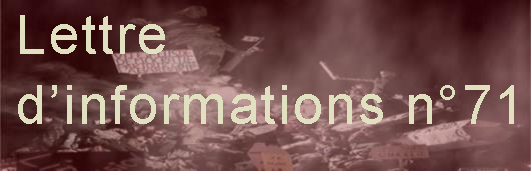 Zone de Texte: Lettre dinformations n71