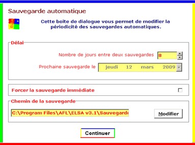 sauvegarde