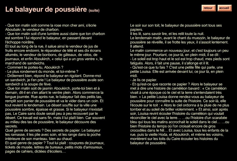 scenarios pédagogique  lecture